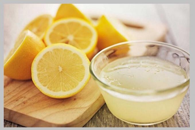 Лимон и лимонов сок