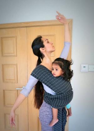 Бременни балерина танц става хит интернет: сладък изкуство