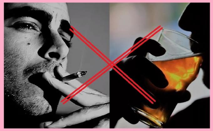 Limit лоши навици (тютюнопушене и напитки, съдържащи алкохол)